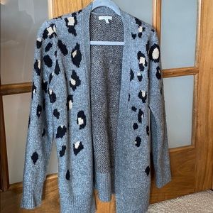 Maurices leopard cardigan